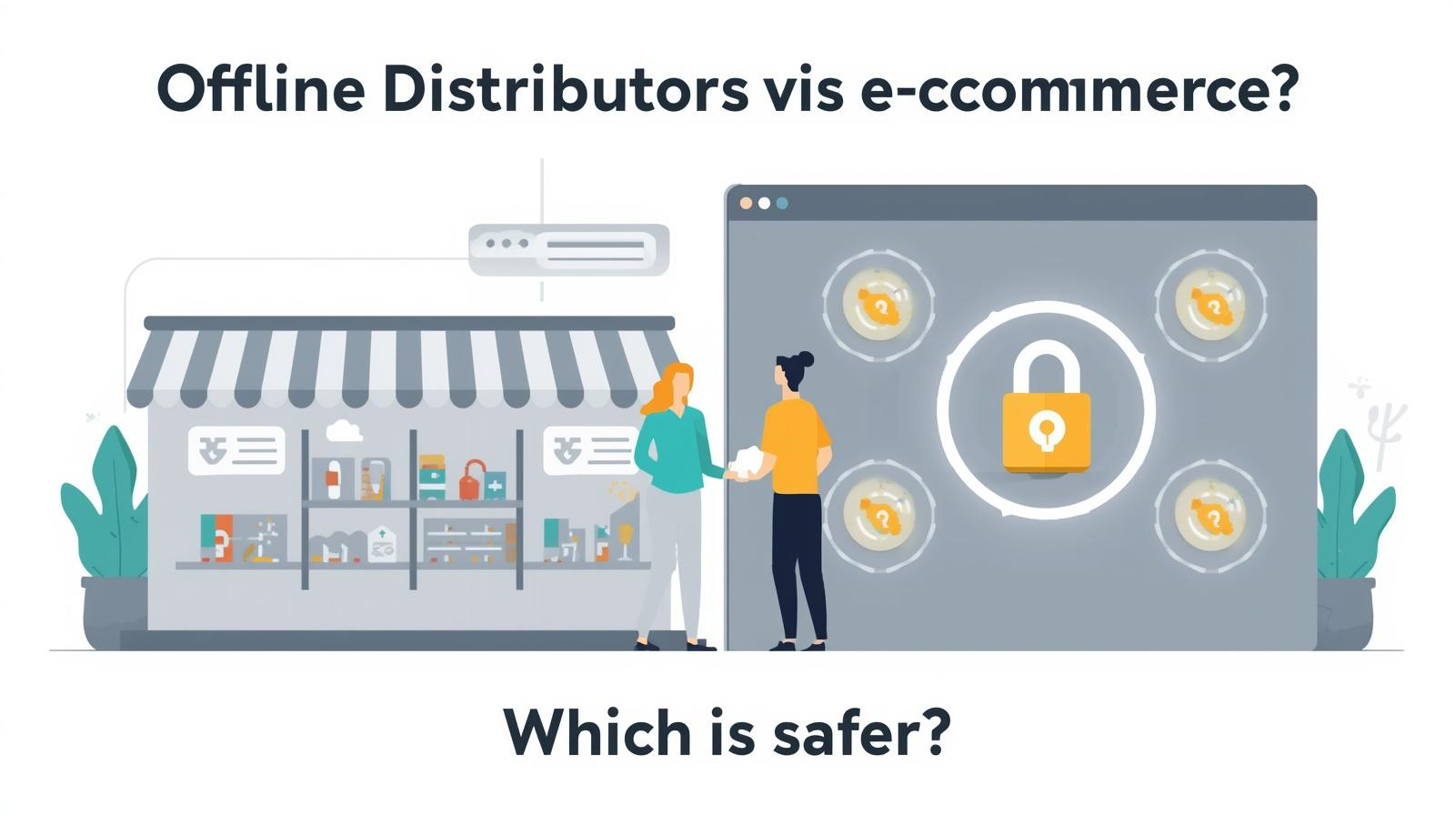 Distributor Offline vs E-commerce Kayu Mana Lebih Aman